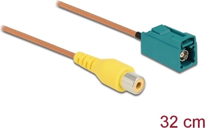 Picture of Delock Cable FAKRA Z jack > RCA jack RG-179 32 cm
