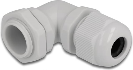 Picture of Delock Cable Gland 90° angled PG11 grey