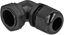 Picture of Delock Cable Gland 90° angled PG21 black
