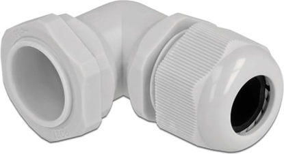 Picture of Delock Cable Gland 90° angled PG21 grey