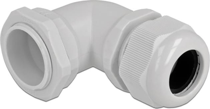 Picture of Delock Cable Gland 90° angled PG29 grey