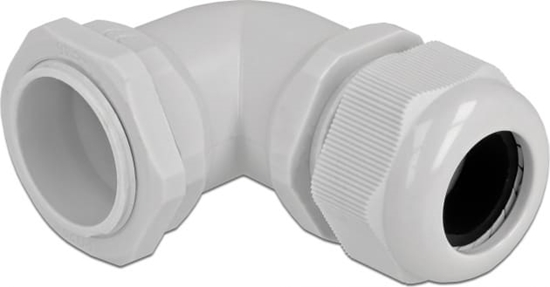 Picture of Delock Cable Gland 90° angled PG29 grey