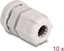 Attēls no Delock Cable Gland M12 10 pieces grey