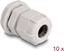 Picture of Delock Cable Gland M16 10 pieces grey