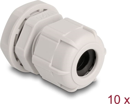 Picture of Delock Cable Gland M20 10 pieces grey