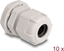 Picture of Delock Cable Gland M20 10 pieces grey
