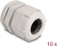 Изображение Delock Cable Gland M25 10 pieces grey