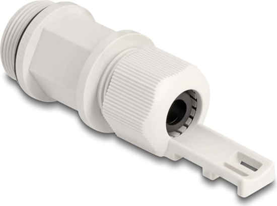 Picture of Delock Cable Gland M28 with cable tie fastening grey