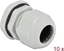 Picture of Delock Cable Gland PG19 10 pieces grey