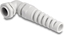 Picture of Delock Cable Gland with strain relief 90° angled PG11 grey