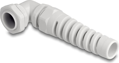 Picture of Delock Cable Gland with strain relief 90° angled PG13.5 grey