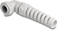 Picture of Delock Cable Gland with strain relief 90° angled PG16 grey
