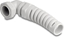 Picture of Delock Cable Gland with strain relief 90° angled PG21 grey