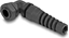 Picture of Delock Cable Gland with strain relief 90° angled PG7 black
