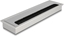 Picture of Delock Cable grommet for table mounting with brush 280 x 80 x 28 mm silver