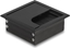 Picture of Delock Cable grommet for table mounting with brush 80 x 80 x 28 mm black