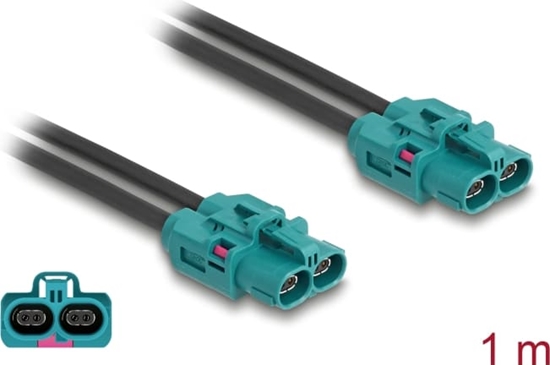 Picture of Delock Cable HDMTD Z double jack to HDMTD Z double jack 1 m