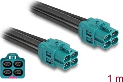 Picture of Delock Cable HDMTD Z quad jack to HDMTD Z quad jack 1 m