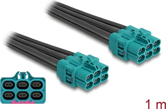Изображение Delock Cable HDMTD Z six jack to HDMTD Z six jack 1 m