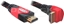 Attēls no Delock Cable High Speed HDMI with Ethernet – HDMI A male > HDMI A male angled 4K 2 m
