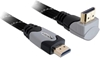 Picture of Delock Cable High Speed HDMI with Ethernet – HDMI A male > HDMI A male angled 4K 5 m