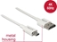 Attēls no Delock Cable High Speed HDMI with Ethernet - HDMI-A male > HDMI Micro-D male 3D 4K 0.25 m Slim High Quality
