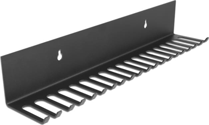 Picture of Delock Cable holder 318 x 65 mm for wall mounting black