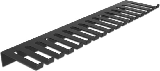 Picture of Delock Cable holder 325 x 90 mm for wall mounting black