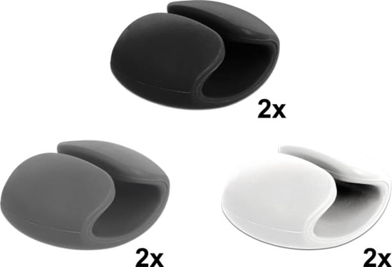 Picture of Delock Cable Holder Clip Set 6 pieces
