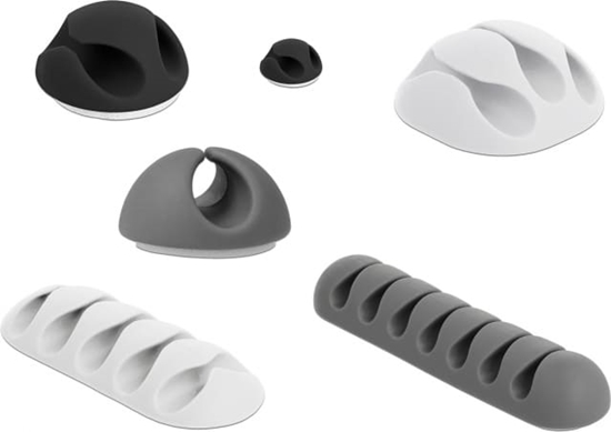 Picture of Delock Cable Holder Combo Set 6 pieces