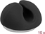 Picture of Delock Cable Holder Mini self-adhesive Set 10 pieces black