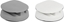 Picture of Delock Cable Holder self-adhesive with 4 feed-throughs Set 2 pieces