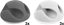 Picture of Delock Cable Holder with 2 feed-throughs Set 6 pieces