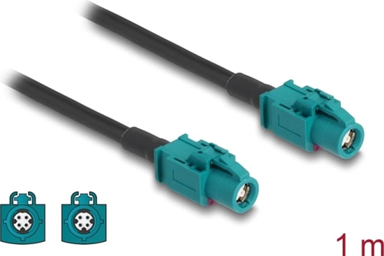 Picture of Delock Cable HSD Z female to HSD Z female 1 m