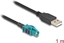 Picture of Delock Cable HSD Z female to USB 2.0 Type-A male 1 m