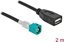 Attēls no Delock Cable HSD Z male to USB 2.0 Type-A female 2 m