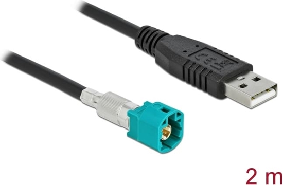 Picture of Delock Cable HSD Z male to USB 2.0 Type-A male 2 m
