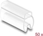 Picture of Delock Cable Marker for cable diameter 4 - 7 mm 50 pieces transparent