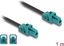 Picture of Delock Cable Mini FAKRA Z jack single to Mini FAKRA Z jack single A-Type