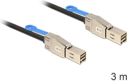 Picture of Delock Cable Mini SAS HD SFF-8644 > Mini SAS HD SFF-8644 3 m
