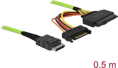 Picture of Delock Cable OCuLink PCIe SFF-8611 to U.2 SFF-8639 0.5 m