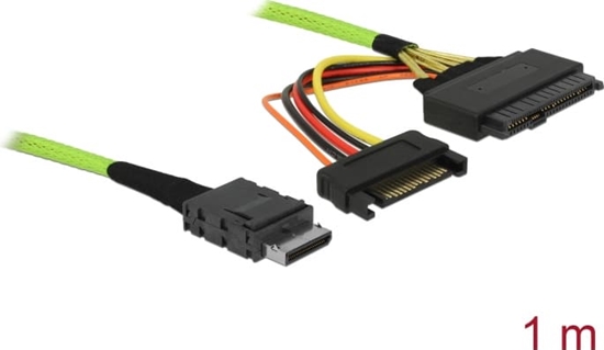 Picture of Delock Cable OCuLink PCIe SFF-8611 to U.2 SFF-8639 1 m
