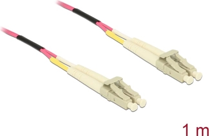 Picture of Delock Cable Optical Fibre LC > LC Multi-mode OM4 1 m