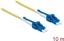 Attēls no Delock Cable Optical Fibre LC > LC Singlemode OS2 Uniboot 10 m