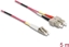 Picture of Delock Cable Optical Fibre LC > SC Multi-mode OM4 5 m