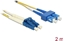Изображение Delock Cable Optical Fibre LC > SC Singlemode OS2 2 m