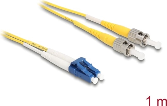 Picture of Delock Cable Optical Fibre LC > ST Singlemode OS2 1 m