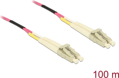 Picture of Delock Cable Optical Fibre LC Duplex Multi-mode OM4 100 m