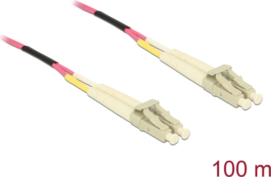 Picture of Delock Cable Optical Fibre LC Duplex Multi-mode OM4 100 m