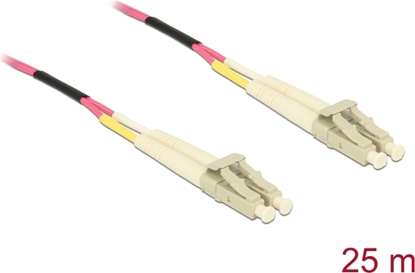 Picture of Delock Cable Optical Fibre LC Duplex Multi-mode OM4 25 m